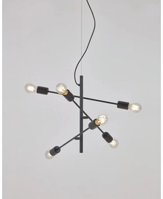 Czarna lampa wisząca ø 55 cm Spica – Kave Home