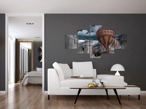 Obraz - Surrealistyczny krajobraz (125x70 cm)