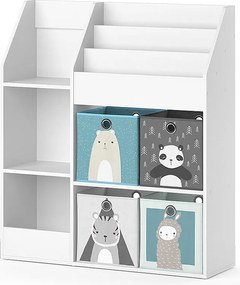 Półka dla dzieci biały 100.4x30.9x114.2 luigi