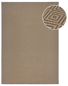 Niebiesko-naturalny dywan z juty 120x170 cm Diamond – Flair Rugs