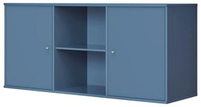 Niebieska niska komoda wisząca 133x61 cm Mistral – Hammel Furniture