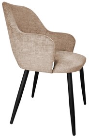 Krzesło Milano tkanina Vogue noga metalowa