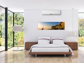 Obraz - klif morski (170x50 cm)