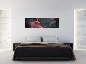 Obraz - Lawa (170x50 cm)
