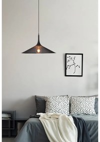 Lampa wisząca z tekstylnym kloszem ø 50 cm Kiruna – Candellux Lighting