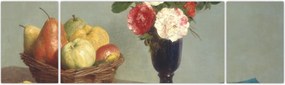 Obraz - Henri Fantin-Latour, Still  Life, reprodukcje (170x50 cm)