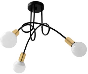 Lampa Paradise 3  APP517-3C Czarna