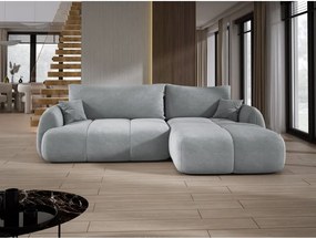 Narożnik COCO z funkcją spania poduszkami i pojemnikiem Cloud 81 DOMOHOME