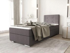 BEDANTE kontynentalne ZILANO1 90x200 Cosmic 160 JasnoszaryStrona otwierania lewe