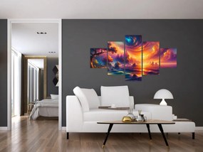 Obraz - Magiczny świat (125x70 cm)