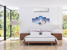 Obraz - Eteryczny yin-yang (125x70 cm)