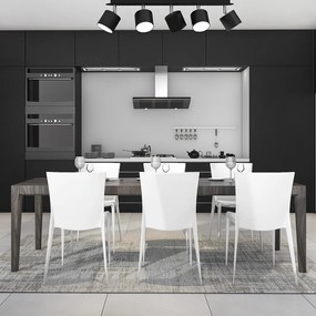 Lampa sufitowa DIXIE BLACK 5xGX53, 5 kloszy, kierunkowa, czarna