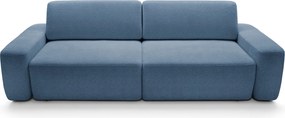 Masseno Sofa VEO z funkcją spania i pojemnikiem na pościel - Niebieski - RAVEN 86