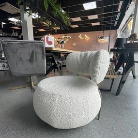 Designerski fotel bez podłokietników Teddy Low