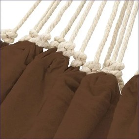 Brązowy hamak ogrodowy N5-A53