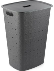 Curver Kosz na brudną bieliznę Softex 56 l,ciemnoszary