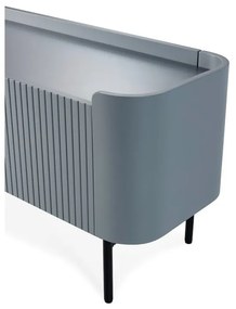 Szaroniebieska szafka pod TV 180x55x40 cm Willa – MOME