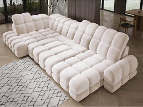 Narożnik TOLLO XL Lewostronny Elektryczna regulacja Tkanina SALVADOR 01 WERSAL