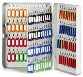 Metalowa skrzynka na klucze, na 160 kluczy