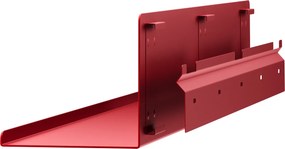 Metalowa półka ścienna Modern Joanne 70 cm, kolor czerwony