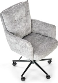 Fotel obrotowy z poduszką na oparciu Flores