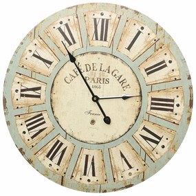 Stylowy vintage zegar ścienny 60 cm - Muskar 9X