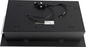 Wpuszczany reflektor czarny AR111 regulowany 2-światła - Oneon