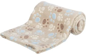Beżowy polarowy koc dla psów 100x70 cm Trixie Laslo – Plaček Pet Products