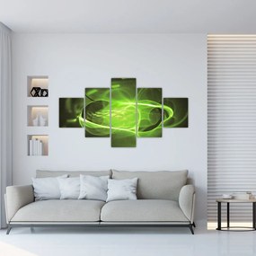 Nowoczesny abstrakcyjny obraz (125x70 cm)