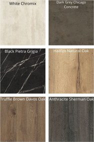 Loftowy stolik kawowy Aristo z ażurowymi bokami i półką