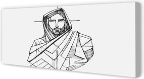 Zdjęcie na płótnie Rysunek Jezusa