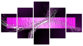 Abstrakcyjny obraz (125x70 cm)