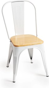 Krzeso z naturalnego drewna Torix