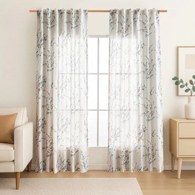 Kremowa zasłona 135x250 cm Ramita – Restilo