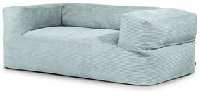 Miętowy sztruksowy worek do siedzenia Sofa MooG – SLOWDOWN