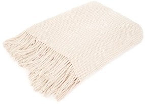 KOC szenilowy CHENILLE ecru 130x170 cm HOMLA