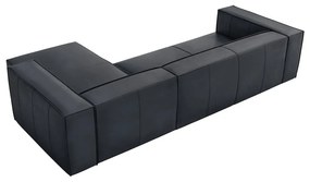 Ciemnoniebieski skórzany narożnik (prawostronny) Madame – Windsor &amp; Co Sofas