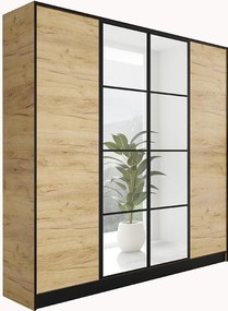 Szafa EDEN 4D M1 Dąb Craft Złoty