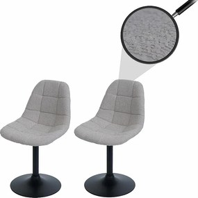 Krzesło do jadalni MCW-A60 (zestaw 2 szt.),  taupe