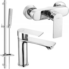 Mexen Royo DQ72 zestaw prysznicowy, chrom - 72204DQ72-00