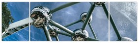 Obraz - Atomium w Brukseli (170x50 cm)