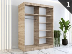 Korpus szafy MODUO COMFORT 150 dąb sonoma MKPOL