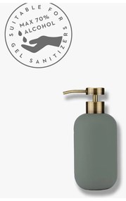 Zielony ceramiczny dozownik do mydła 200 ml Lotus – Mette Ditmer Denmark