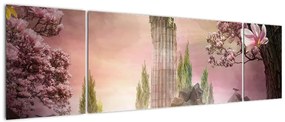Obraz - Kraina marzeń (170x50 cm)