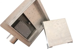 Odpływ liniowy ze stali nierdzewnej T02