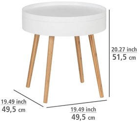 Okrągły stolik ø 49,5 cm Finja – Wenko