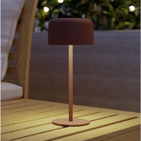 Eglo 901896 - Solarna lampa stołowa LED ROCCANOVA LED/2,8W/3,7V IP44 pomarańczowa