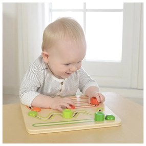Masterkidz tablica edukacyjna gra przesuwna labirynt montessori