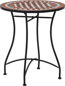 Okrągły stolik bistro z ceramicznym blatem D2-T33