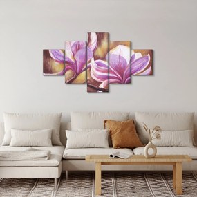Obraz - Kwiaty magnolii (125x70 cm)